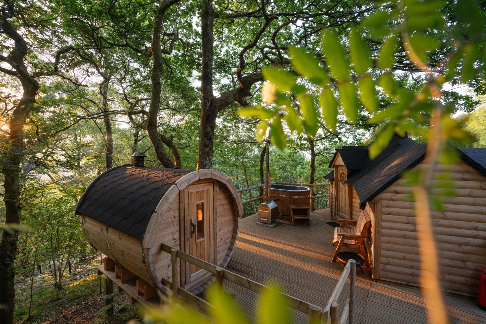 Chestnut Tree House With Hot Tub & Sauna Бармут Экстерьер фото