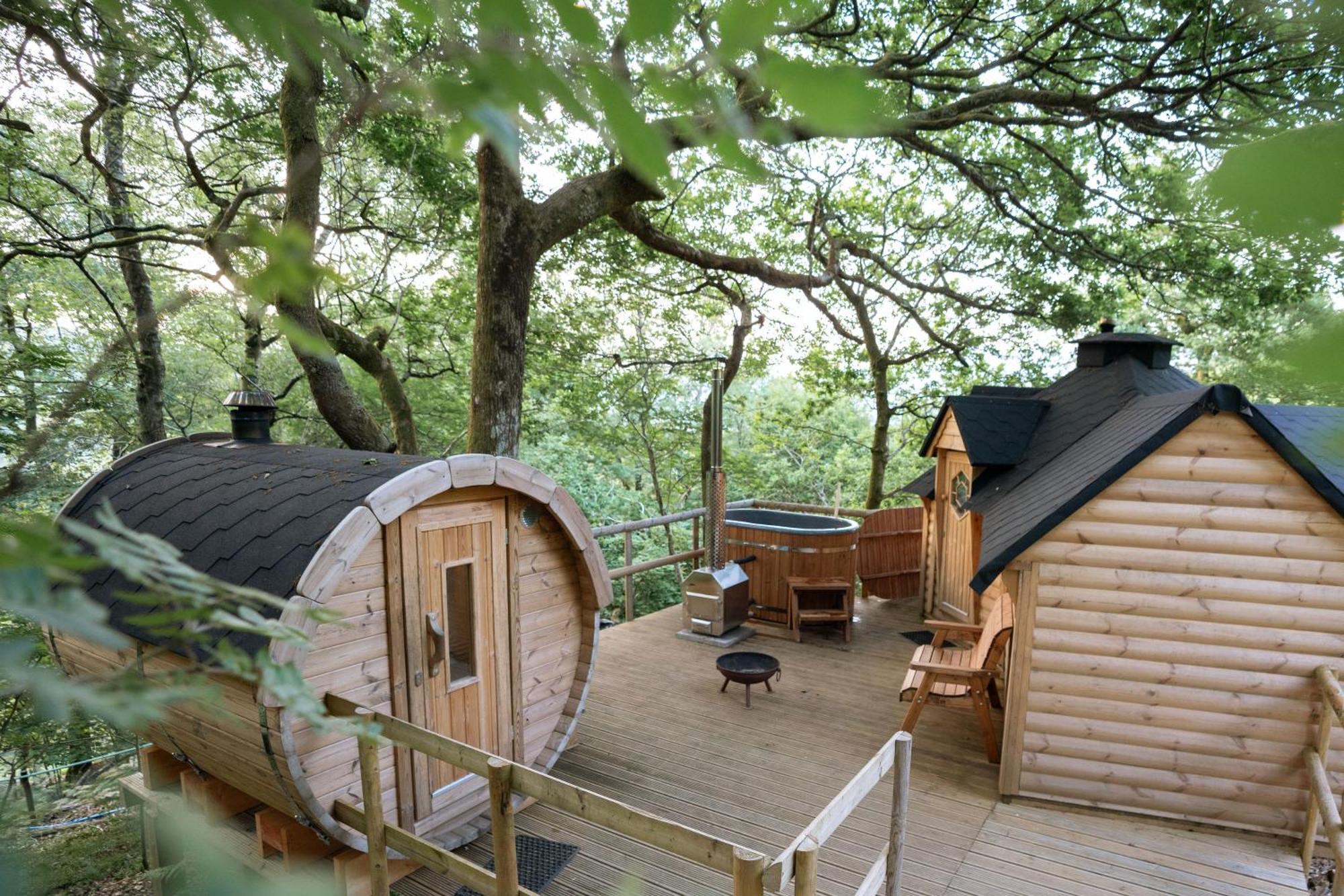 Chestnut Tree House With Hot Tub & Sauna Бармут Экстерьер фото